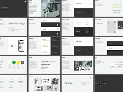 BP Fleet solutions brand guidelines brand design branding guidelines style guide