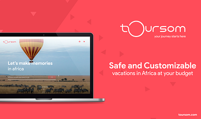 Toursom Ad branding design
