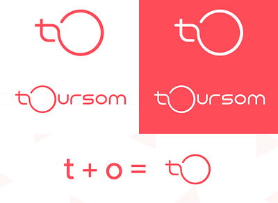 Toursom Spec branding flat icon logo