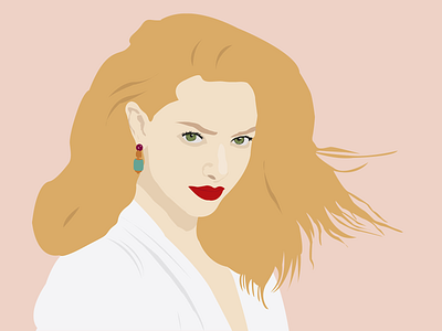 Amanda Seyfried - a portrait illustration actress character design illustration portrait portrait art portrait illustration portraits vector