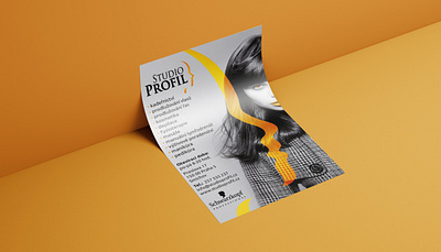 LETAK STUDIO PROFIL brand branding corporate design design graphic leaflet