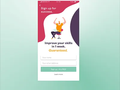 daily ui challenge 001 | sign up dailyui 001 dailyuichallenge
