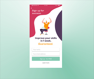 daily ui challenge 001 | sign up dailyui 001 dailyuichallenge