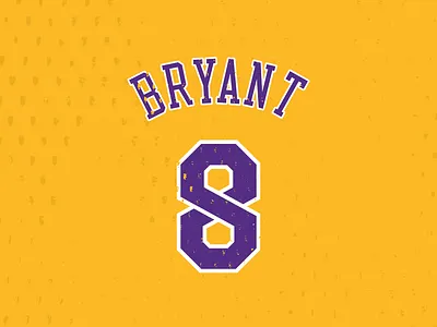 Legends Live Forever 8 basketball design flat icon infinity jersey kobe kobe bryant lakers legend mamba nba rip vector