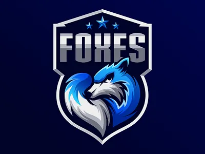 foxes animation branding coreldraw design design art ilustration ilustrator logo sketch vector