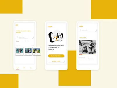 Streaming Platfrom Ui streaming app ui ui design uiux video