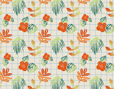 Pattern Flowers c1 design illustration pattern typography