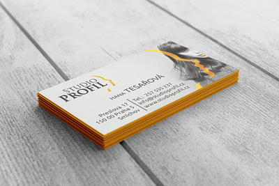 VIZITKA STUDIO PROFIL brand branding corporate design design graphic visitcard visual identity