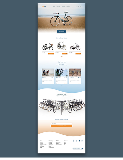 Bike Website bike app bike website bikes figma figmadesign ui uiux ux