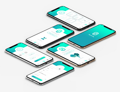 Gamification App - Symptofy app app design design illustration ui ui design ux uxdesign uxui