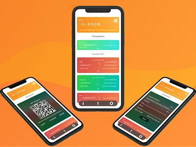 Copay BTC Wallet Concept! android bitcoin crypto currency crypto wallet cryptocurrency design ios mockup prototype sketchapp ui ux ui design wallet app
