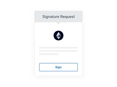 MetaMask Signature Request Illustration blockchain ethereum illustration metamask web3