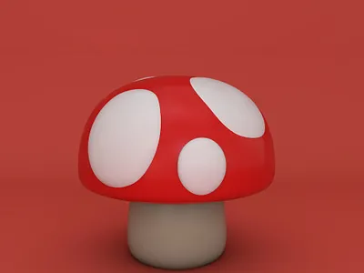 Shrooms 3d art c4d c4dart design illustration