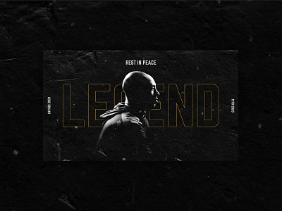 Kobe Bryant Tribute brand branding design graphic design minimal type typography ui ux web website