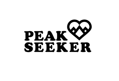 Peak Seeker adobe adobe illustrator brand identity branding illustration illustrator logo logos mountain mountains peaks typography wordmark