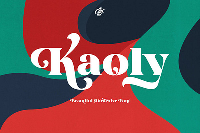 Kaoly Font branding classic font design display font download font elegant font font font design fonts graphic design lettering logo font logotype playful font serif font typeface typefaces typography vintage font vintage fonts