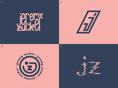 Jeremy Zucker Icon Exploration brand identity branding design exploration icon jeremy zucker logo symbol typography