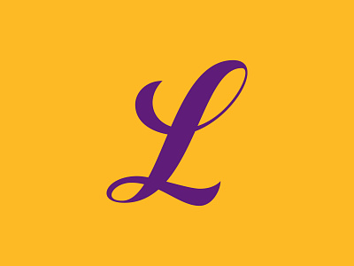 L brushscript gold goodtype handdrawn handlettering handmade kobe kobe bryant lakers lettering los angeles purple script theletteringcontinues type typebytrade typegang typematters typism