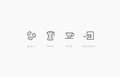 Small coffee icon set coffee coffee shop drink drip espresso icon icon set icons linear moka