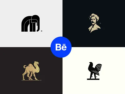 Logos #03 animal behance brandidentity branding classic eddarqaoui face forsale illustration logofolio logos logoset logotype project