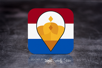 PostNL Shopify Labels - Launcher Icon app icon app icon design app ui app ux graphic design icon design launcher icon postnl shipping labels