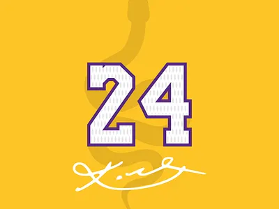 Kobe24 design graphic design illustration kobe bryant logo