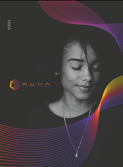 Ruya app branding design flat illustration illustrator logo minimal typography vector