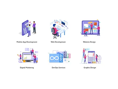 Services Graphic List brand identity branding branding design design graphic graphic design illustration modern services vector web design website