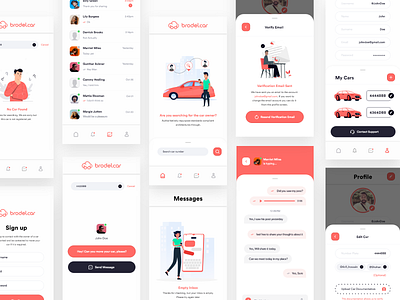 Car Parking App UI Design V2 in progress app app design chat clean dashboad digital hookandhub illustraion landingpage minimal mobile ui search sophisticated ui user experience user interface ux web uxdesign webdesign white