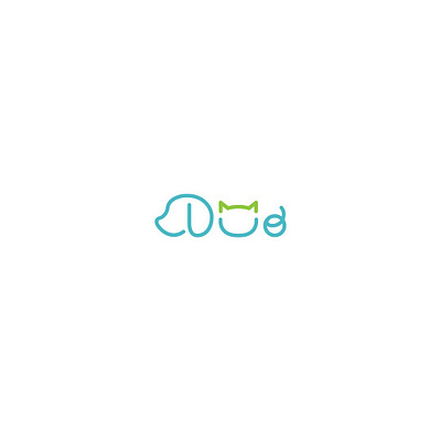 Duo pet shop cat design dog logo logo mark paw pet pet care pets petshop