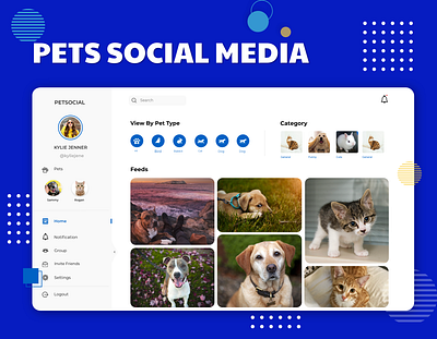 Petlauv web 2 blue theme design dogsocialmedia modern design modernwebdesign new concept pets petsocialmedia social social network socialmedia socialmediatemplate ui ux ui design uidesign uiux web webdesign website website design