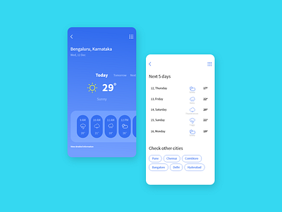 weather app design concept adobe xd climate design mobile app mobile design ui uidesign weather