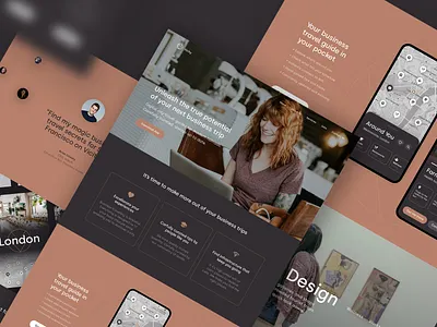 Vicity – Landing Page app art business color inspo design experience guide guides landing magic minimal new page premium travel value proposition website