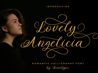 Lovely Angelicia - Romantic Font