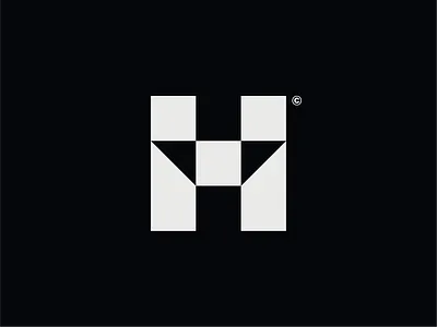Minimal Letter H Logo brand identity branding h icon letter h letter h logo lettering logo logo design logo designer logotype symbol