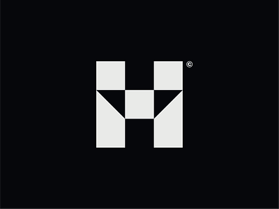 Minimal Letter H Logo brand identity branding h icon letter h letter h logo lettering logo logo design logo designer logotype symbol