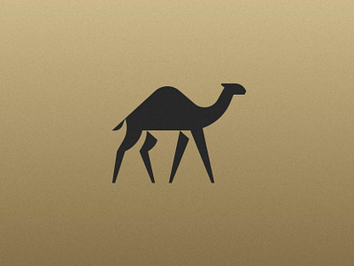 Camel animal camel desert icon logo mark simple symbol