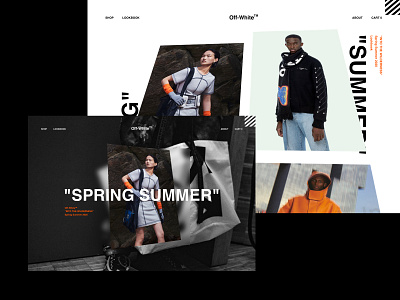 Off-White | Web concept brutalism brutalist clean crazy creative design ecommerce fashion interface luxury minimal minimalistic offwhite ui ux web webdesign