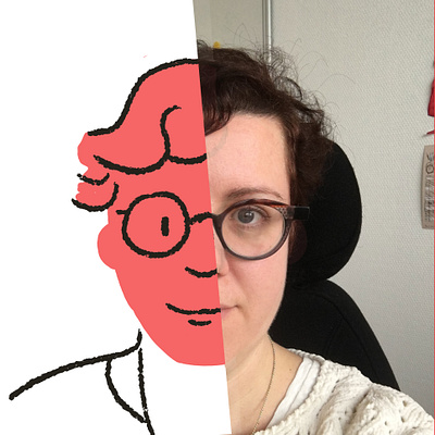 Toon me / nunila drawing illustration portait selfie toonme wacom