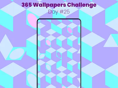 365 Wallpapers Challenge - Day #25 365 365 daily challenge affinity designer affinitydesigner challenge daily mobile wallpaper wallpaper design wallpapers