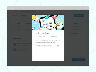 Invite Illustration brush illustration illustration design notes ui illustration ux illustration writing