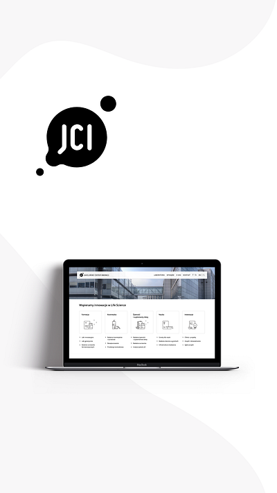 Web site for Jagiellonian Center of Innovation webdesign webdevelopment website