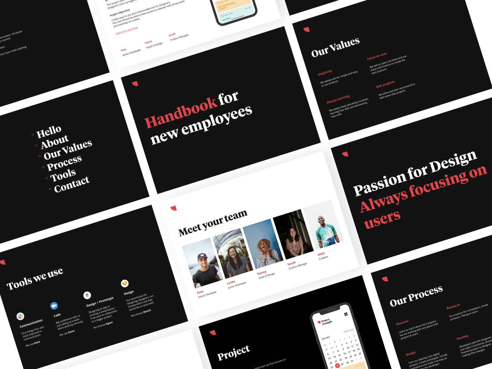 Example of Presentation Design