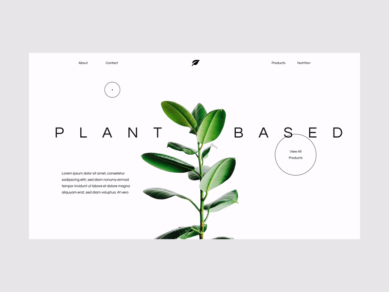 Environment Desktop Concept adobe xd animation concept cursor cursordesign design ecofriendly environment green idea website