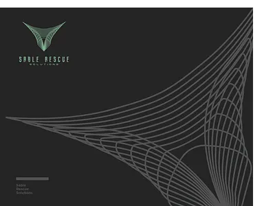 Sable Rescue Solutions app branding design flat icon illustration logo vector web website