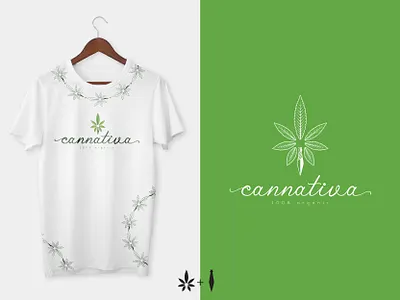 CBD - Cannabis Fiber apparel design beauty branding design cannabis logo cbd cosmetic flat design graphicdesign illustration logodesign logonew logos logotype marijuana minimalist nature organic vector wellness