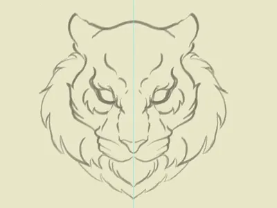 Defiance Tiger illustration mascot tiger vector