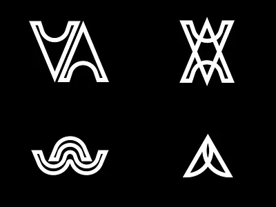 challenge letter branding brandmark business graphicdesign lettering logo logotype logotype black white creative minimal vector