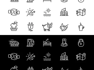 modern hotels and travel icons arranged. #https://submit.shutter accommodation building business cartoon center estate hotel icon illustration label luxury recreation room set sign skyscraper symbol travel urban vacation
