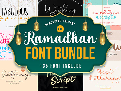 The Ramadhan Font Bundles